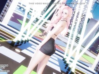 MMD TWICE - I CAN'T STOP ME Seraphine Kpop Dance League of Legends Manga Uncensored 4K 60FPS