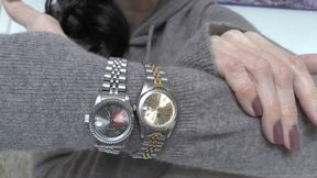 Masturbate Under My Strict Supervision, Wristwatches JOI Lady Victoria Valente