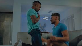 My roommate'_s cock is too big, I don'_t think it fits in my ass