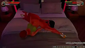 Helena VS Karen Krash (Naked Fighter 3D)