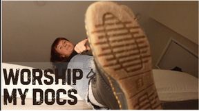 Worship My Docs (Boot Worship Shoe Fetish Shoe Cleaning)
