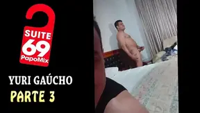 Yuri Gaucho Enjoys Intense Behind-the-Scenes Interview & Masturbation Session