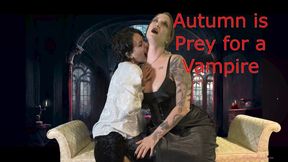 Autumn Bodell is Prey for Vampire Mura Suru - Vampire Fangs Give Throat Worship and Neck Biting to Glamoured Girl MOBILE