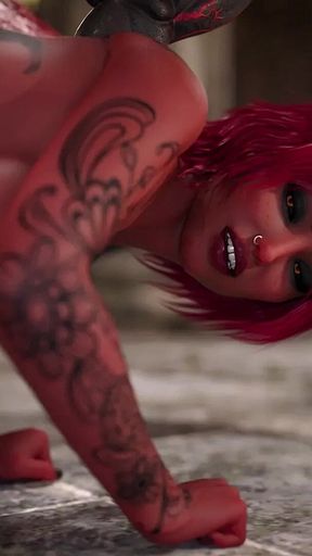 Lust Academy 32 - James Takes Audrey in Both Holes as She Reveals Her True Form