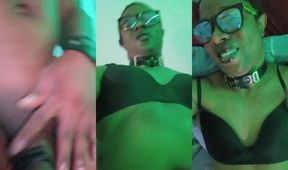 Beautiful BBC poised to fuck trans POV drenched in surprise
