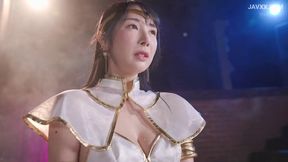 Yuika Onosaka as the Sacred Knight Tainted by Desire