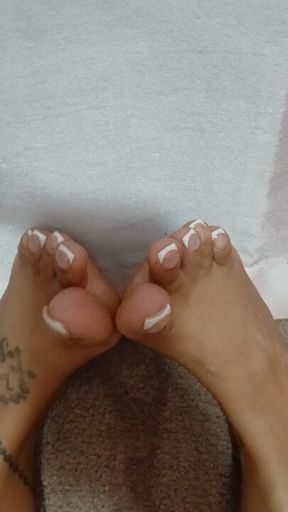 Quick SPH toe tease