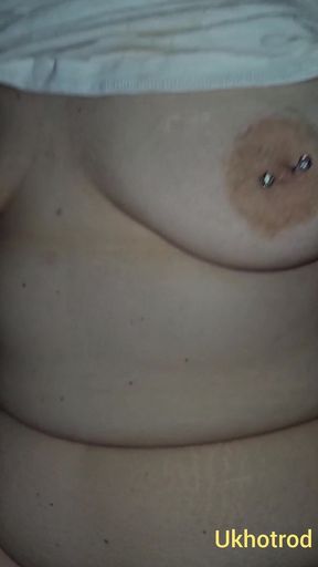Bareback Anal Creampie on Vocal Moaning Wife