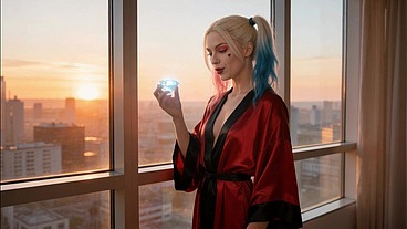 HARLEY Q. IS A SLUT WHO LOVES TO FUCK IN THE ALLEYS OF GOTHIC CITY- PORN IN SPANISH-AI PORN