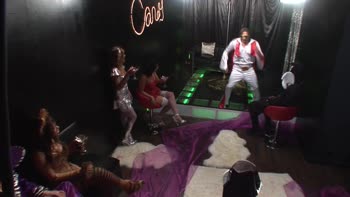 Rio Mariah Leads a Dress-Up Orgy with Diverse Dicks and Pussies