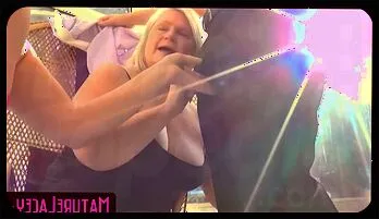 Mature Lacey Starr – Black Stocking Missionary with GILF