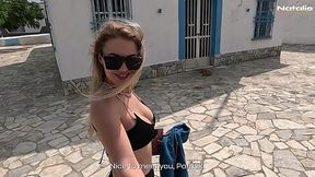 Frisky Busty Blonde Cutie Talks a Guy Into Cheating On His Future Wife After a Crazy Bachelor Party