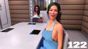 Busty Teen Tempted by Masters Apprentice in Steamy Space Encounter