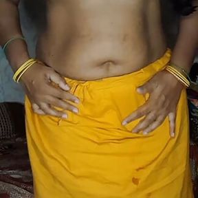 Tanushree Removed Blouse and Petticoat Totally Nudy