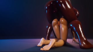 BBC Anal sex - 3D
