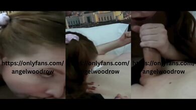 Amazing Blowjob From Sexy RedHead Ginger