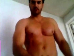 David Zepeda Masturbating on Webcam