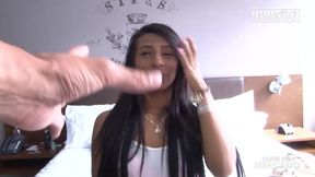 Naughty Colombian Latina rides cock in POV fucking