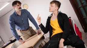 ”Detention Domination: Ezra & Seb's Explicit Lesson”