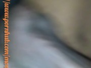 Guy Jerks Off His BBC  & Cums Under Bed Covers