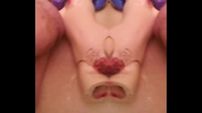 MIRRanuz-18 20240421 film PRECUM ORGASM Dr BARBIE hang by Ponytailail BBpeg