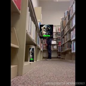 Hot Risky Fun Next to a Cop Car, in a Library, and in Sports Fields!