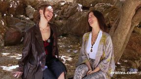 Ersties - Blind Date 5 - Calita &amp; Sofi Get Hands On For Their First Date! (Ep 1 of 2)