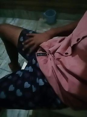 Wearing Women Shorts Have a Good Cum Shot