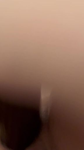 Quick Cum with BBC Dildo and Stockings