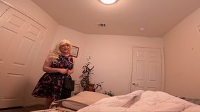 religious stepmother takes the devil out of you before church