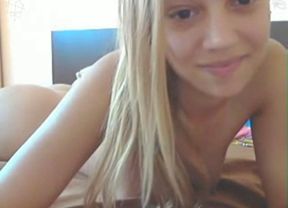 Sweety Coed With Perky Juggs On Webcamera