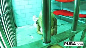 Hot MILF Brooke Banner gets dirty in jail