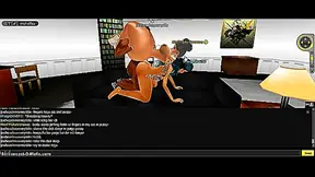 Paiges Steamy 3D Anime Threesome Encounter with Virtual Game Lovers – IMVU Inspired