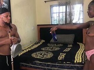 OIL MY EBONY BOOTY BOO AND BANG