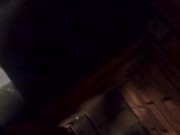 freezing cold so i jerk my cock in public at work to warm up