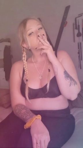 Come here my little ashtray