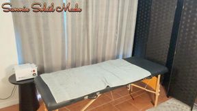Pervert Massage Session Ends In Facesitting
