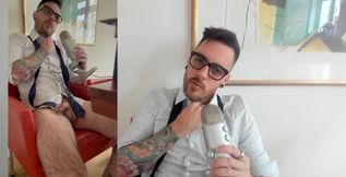 Asmr Roleplay as Your Grad College Professor! Includes Cumshot!