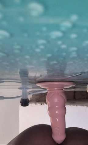 6 Inch Dildo Fucking My Hungry Assh