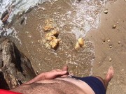 Pee on the beach setember 2024