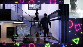 Nerd girl Chloe uses a drone to watch her friend get fucked