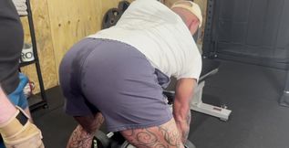 When Falcon Superstar Invites You Over to 'workout', of Course, You Emphatically Say Yes!