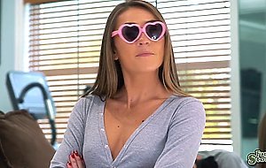 Stella and Mackenzie Mace tag teamed stepdad Filthys hard rock cock