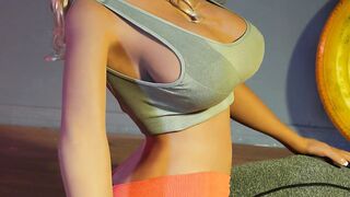 Beautiful Realistic Sexdolls Teen Blonde Anal Babe