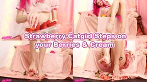 Stepping on your Strawberries Catgirl