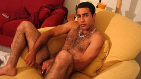Hairy hottie Jonny showing what she can do with his dick
