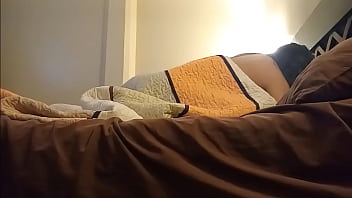 MY HUSBAND'S ROOMMATE COME INTO MY BED WHILE HE IS GOING TO BUY FOOD AND MAKES ME CUM 4 TIMES