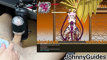 FINAL BOSS makes my cock cum