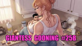 Giantess Gooning #25B: Shrink Beneath My Shadow (Animated)