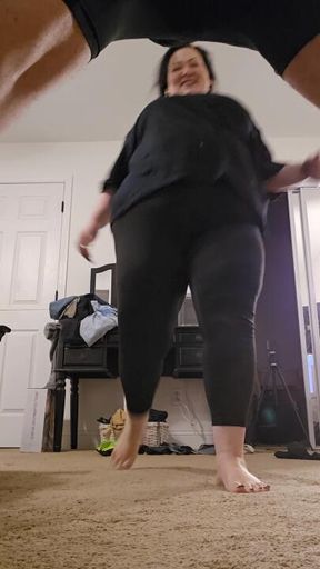 Kiss the feet that crushed your balls!